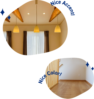 Nice color! Nice accent!